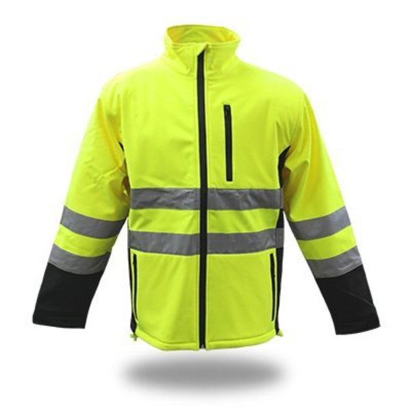 Safety Works 2XL YEL Soft Jacket 3SS70002X